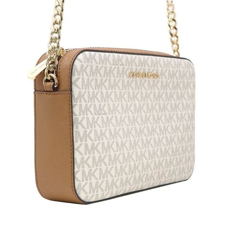 michael kors sling bag white